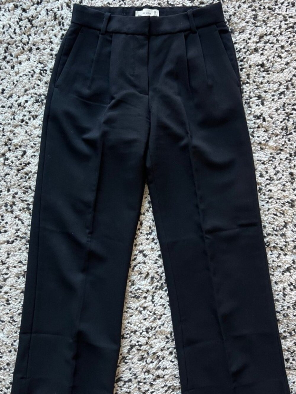 A&F Sloane Tailored Wide Leg Pants